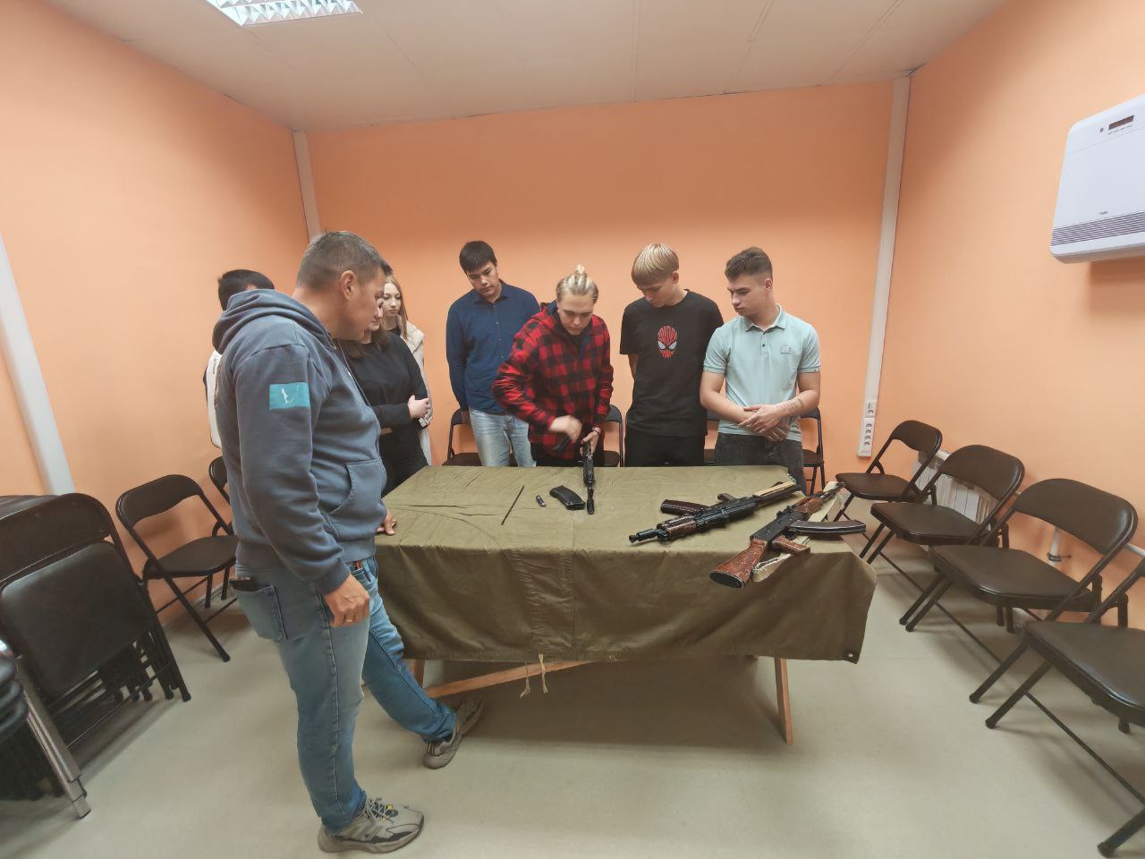 Посещение музея «Воинская доблесть».