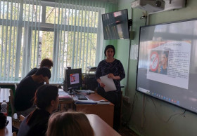 Групповая беседа с обучающимися, направленная на формирование здорового образа жизни.